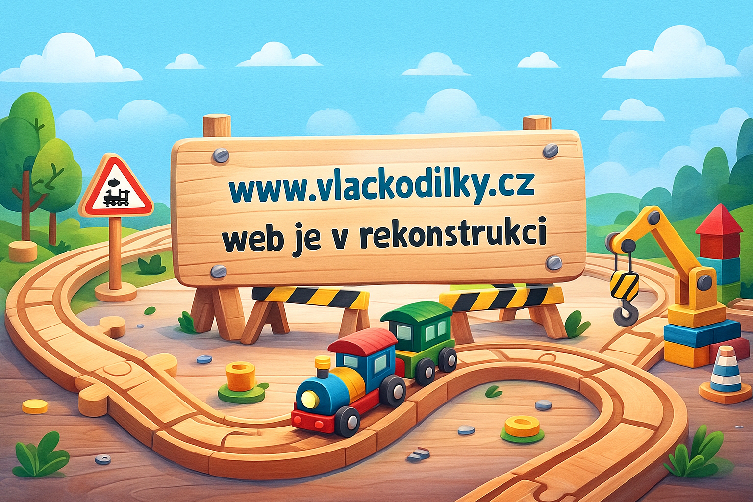 Vláčkodílky – web je v rekonstrukci